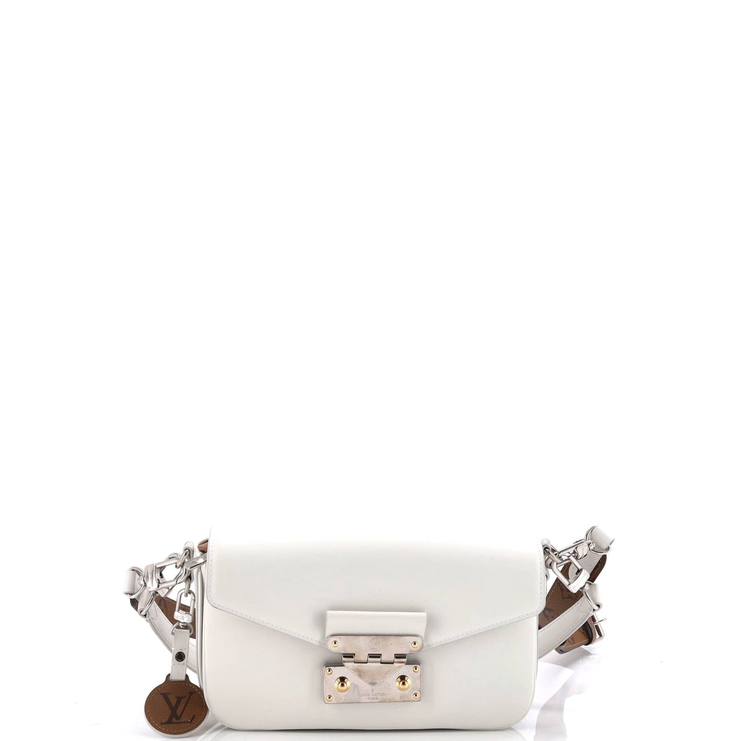 Louis Vuitton Swing Handbag Leather Shoulder Bag