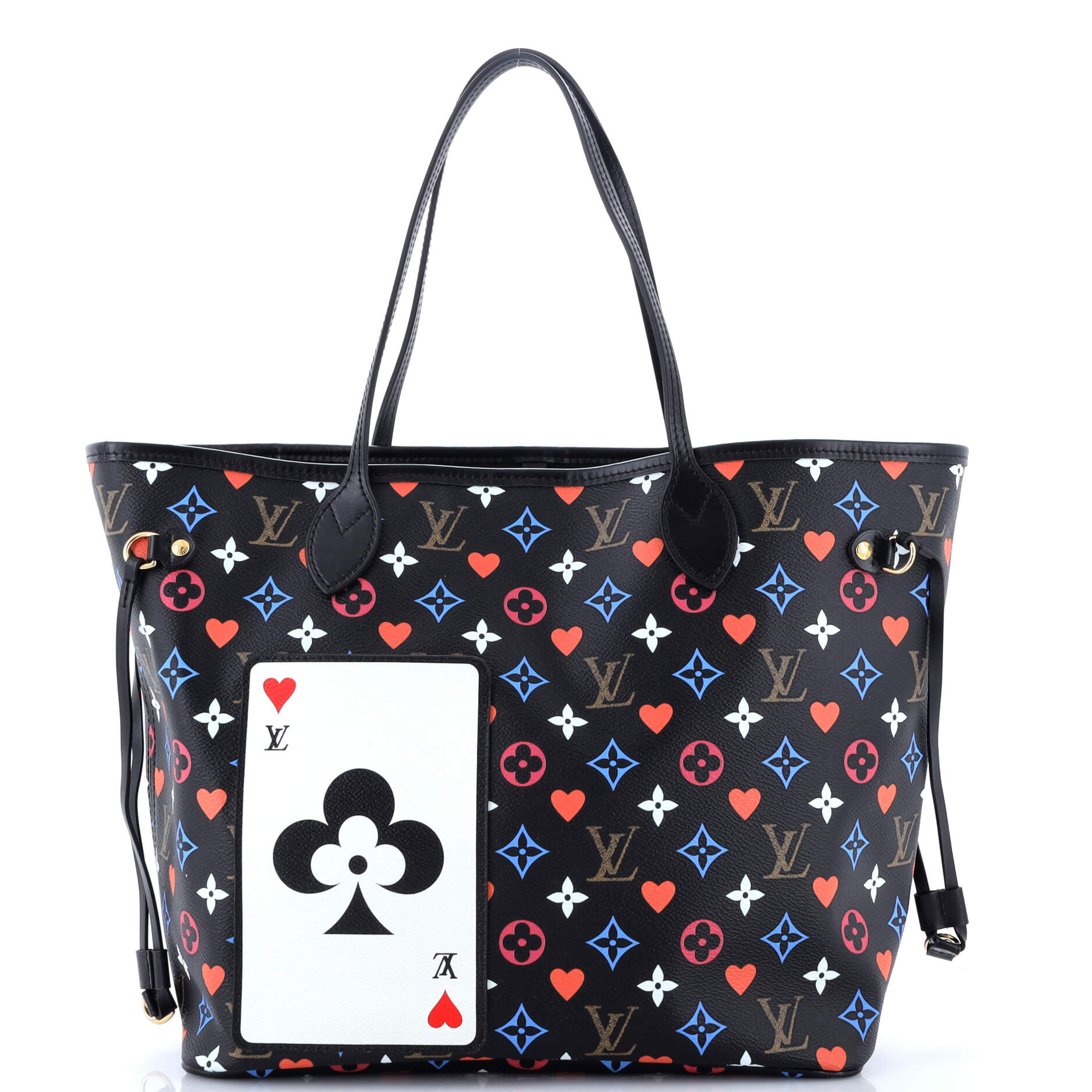 Louis Vuitton Neverfull Nm Tote Limited Edition Game On Monogram Tote Bag