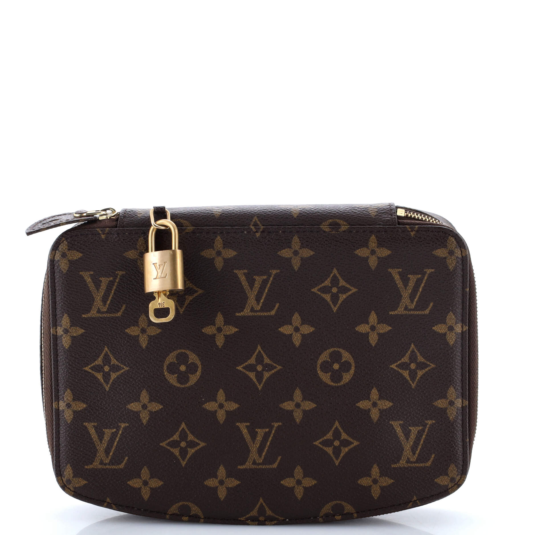 Louis Vuitton Monte Carlo Jewelry Box Handbag Canvas Monogram