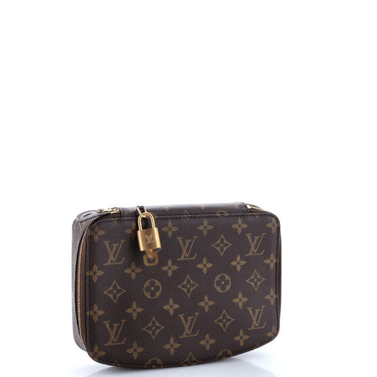Louis Vuitton Monte Carlo Jewelry Box Handbag Canvas Monogram