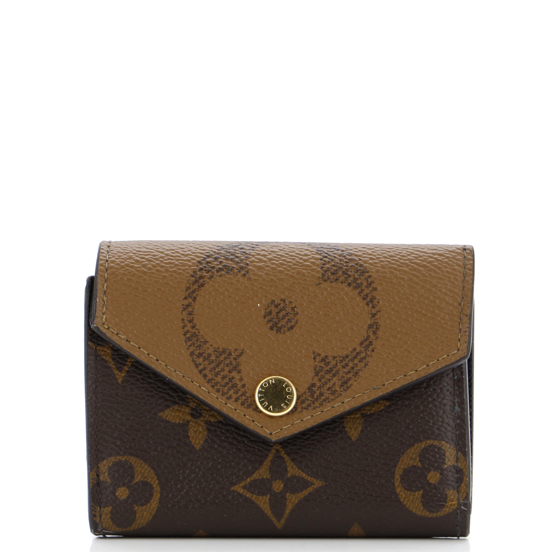 Louis Vuitton Zoe Wallet Reverse Giant Handbag Monogram Travel Bag