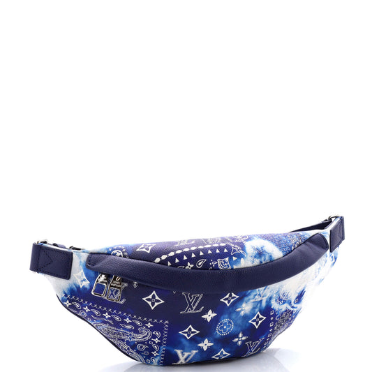 Louis Vuitton Discovery Bumbag Limited Edition Bandana Leather Monogram Travel Bag