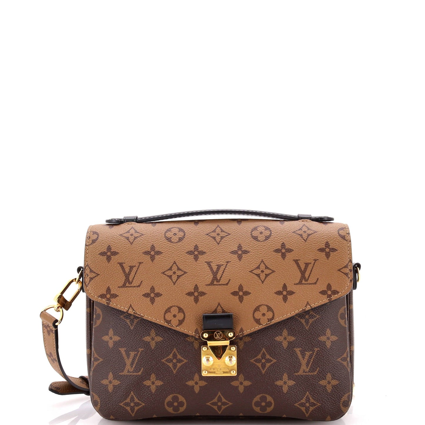 Louis Vuitton Pochette Metis Reverse Shoulder Bag Canvas Monogram Canvas 3020981