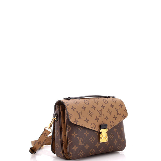 Louis Vuitton Pochette Metis Reverse Shoulder Bag Canvas Monogram Canvas 3020981