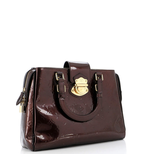 Louis Vuitton Melrose Avenue Handbag Vernis Monogram Travel Bag Vernis 3021024