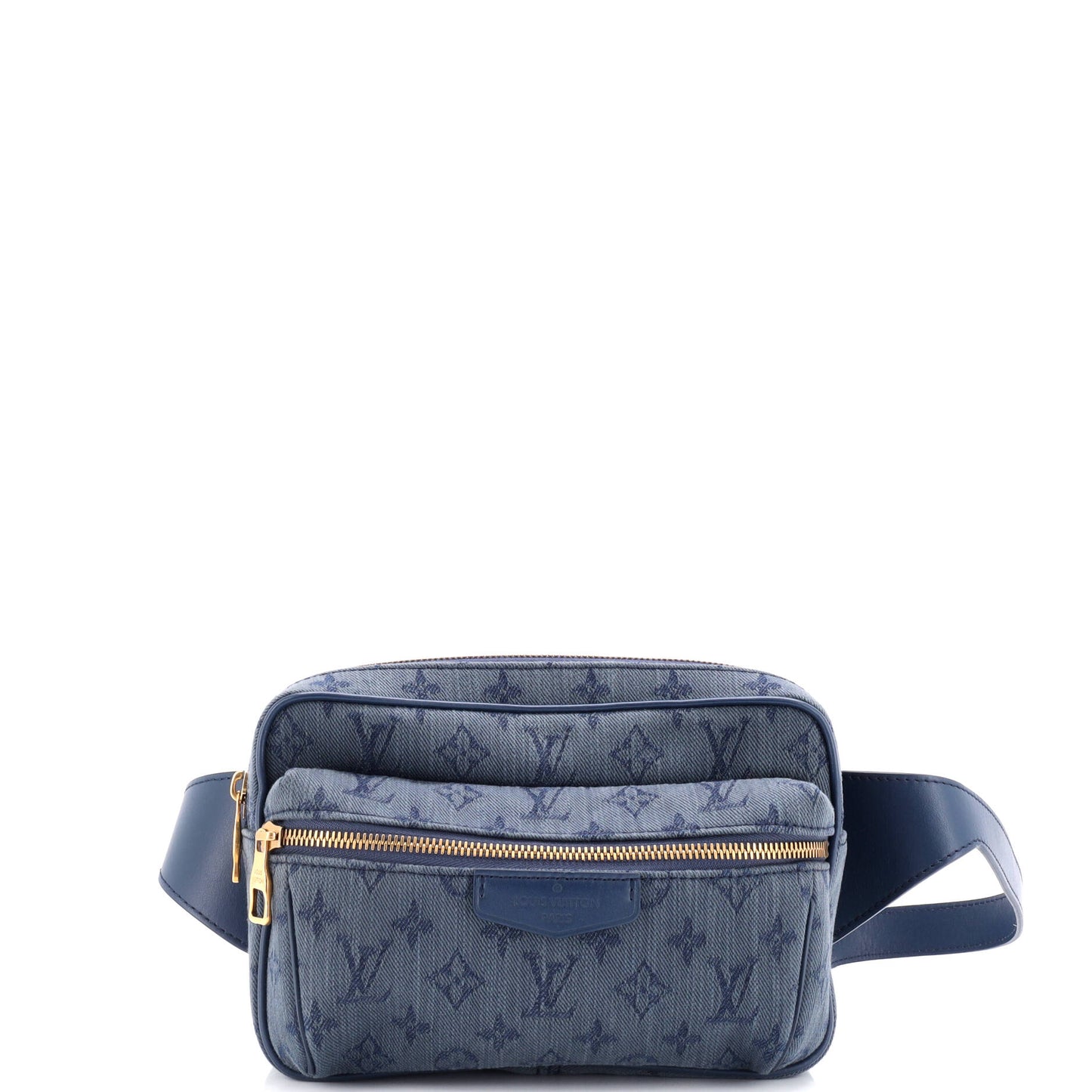 Louis Vuitton Outdoor Bumbag Denim Monogram Travel Bag