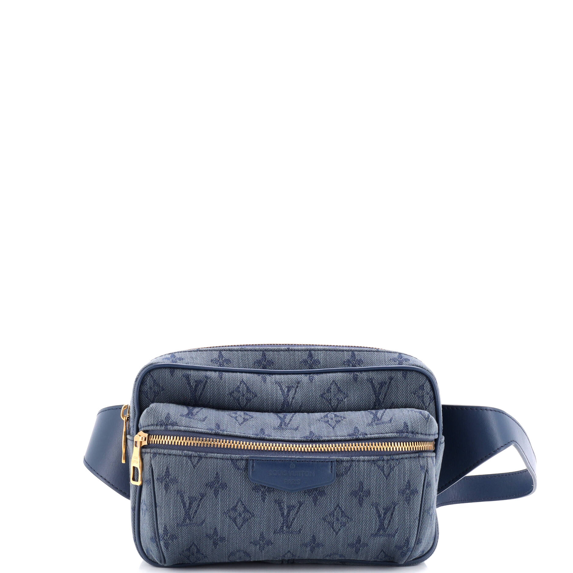 Louis Vuitton Outdoor Bumbag Denim Monogram Travel Bag
