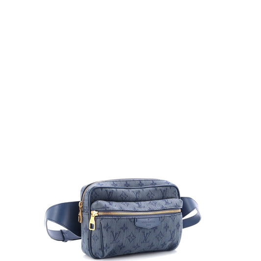 Louis Vuitton Outdoor Bumbag Denim Monogram Travel Bag
