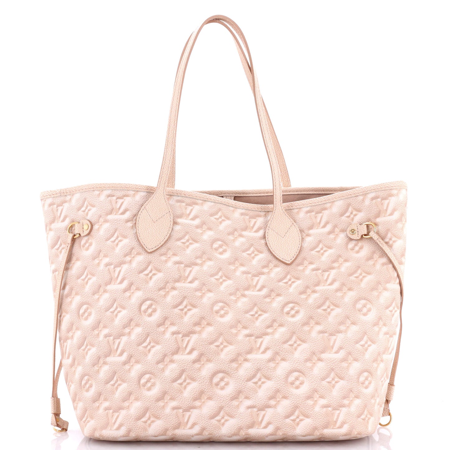 Louis Vuitton Neverfull Nm Tote Stardust Empreinte Mm Leather Monogram Tote Bag
