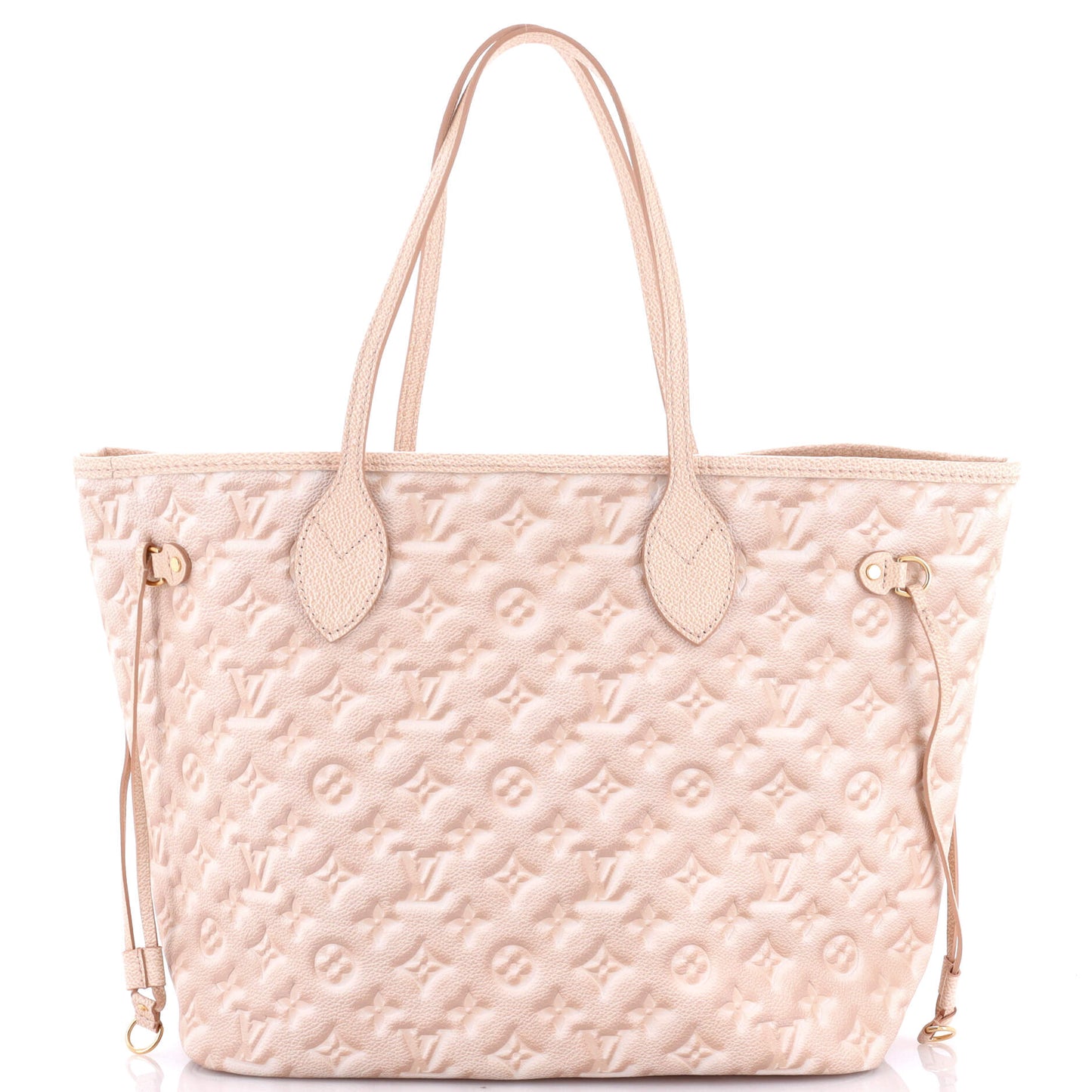 Louis Vuitton Neverfull Nm Tote Stardust Empreinte Mm Leather Monogram Tote Bag