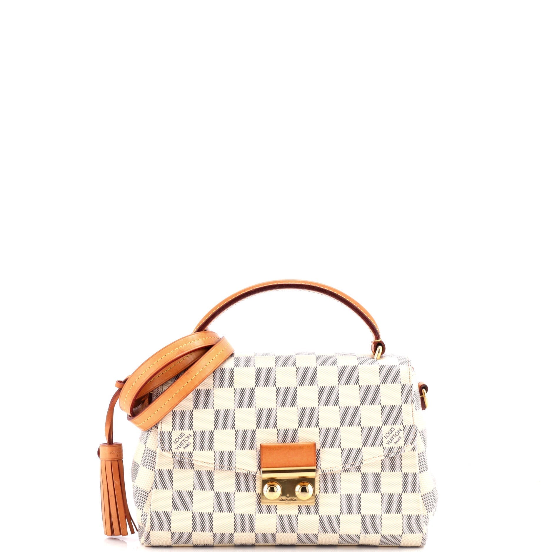Louis Vuitton Croisette Handbag Damier Travel Bag Damier 3021691