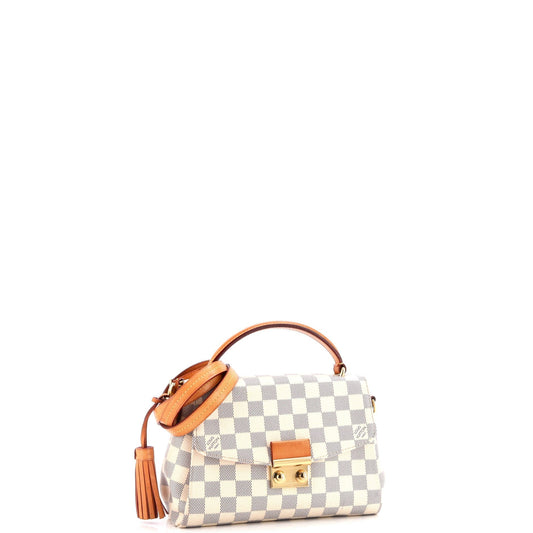 Louis Vuitton Croisette Handbag Damier Travel Bag Damier 3021691
