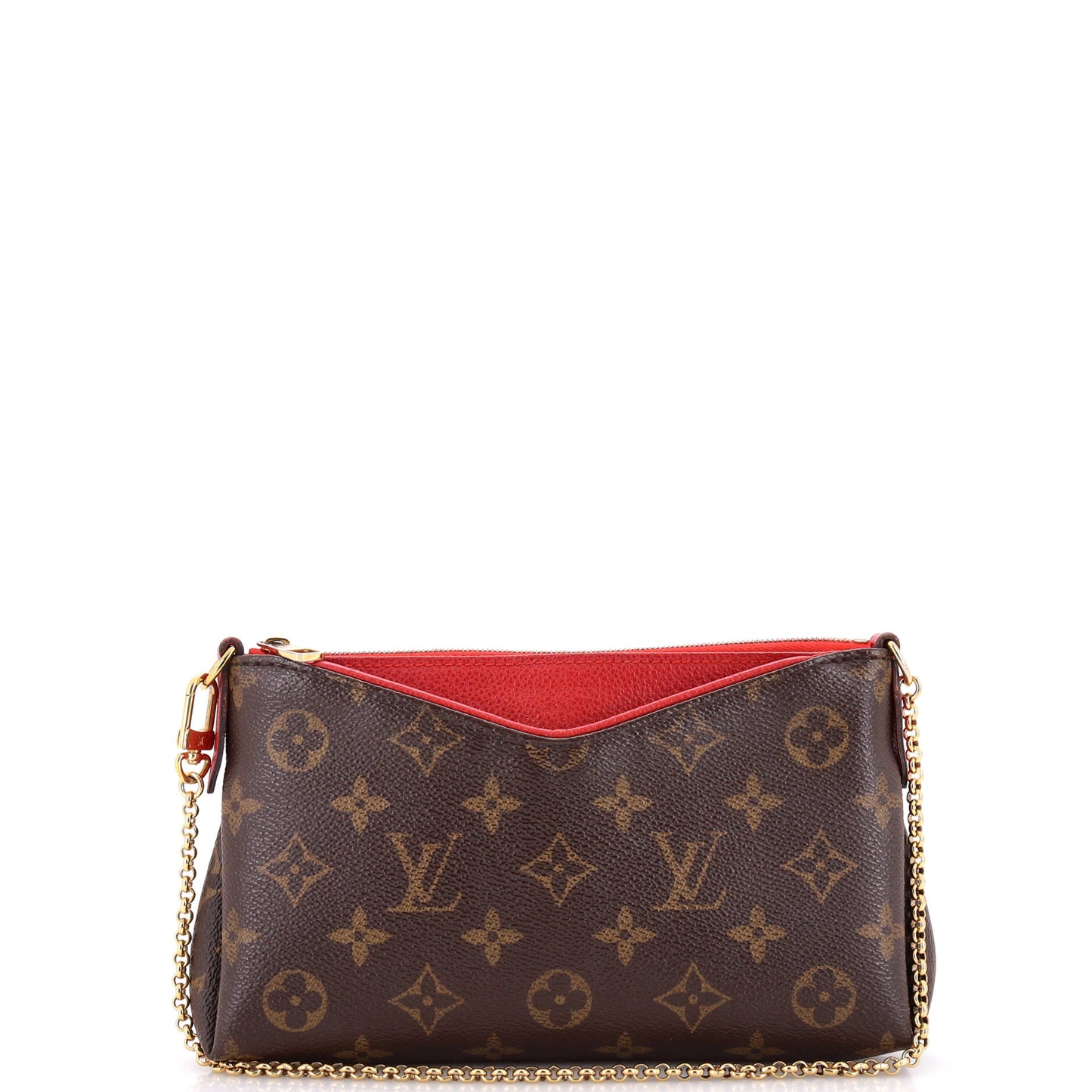 Louis Vuitton Pallas Clutch Canvas Monogram Clutch Bag Canvas 3022251