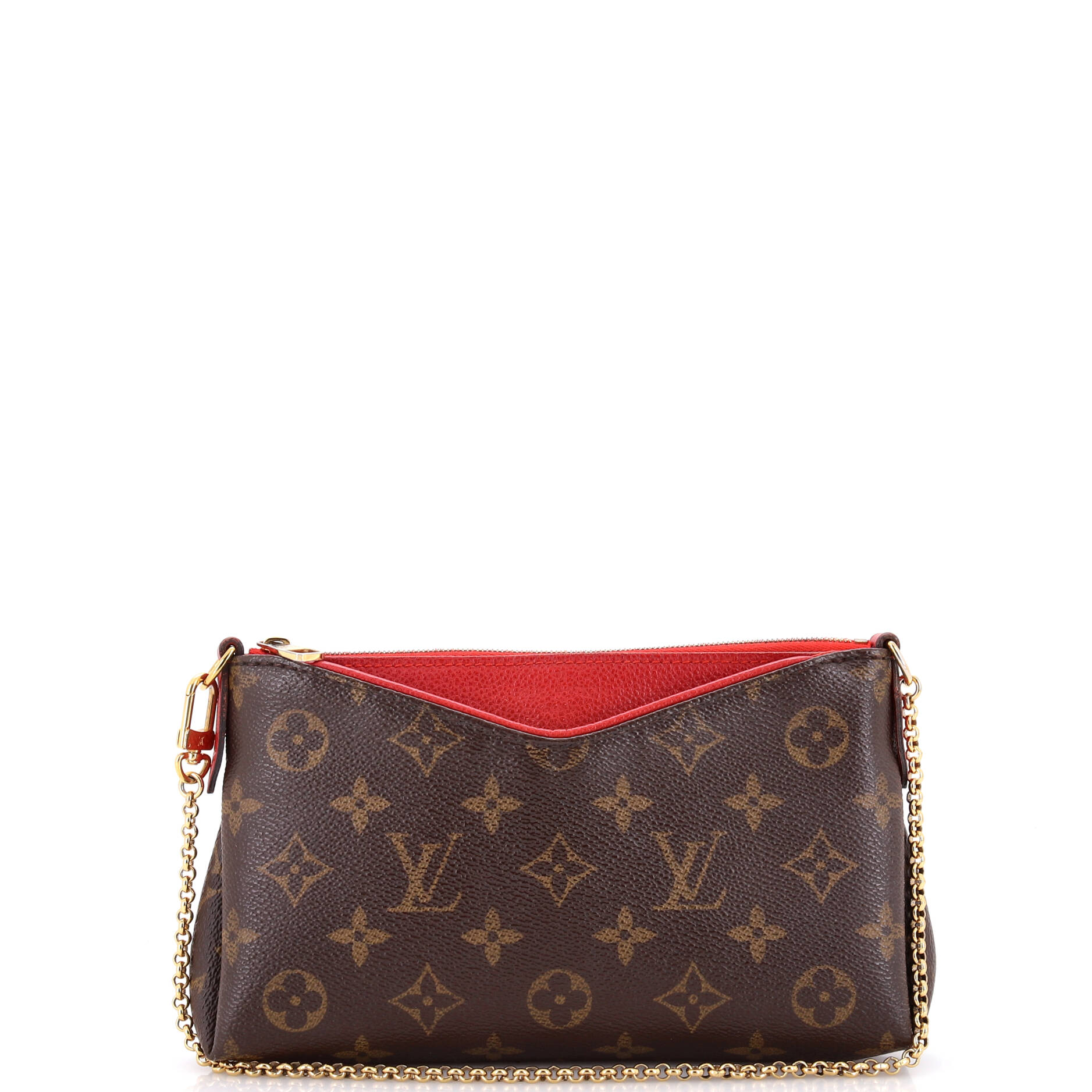 Louis Vuitton Pallas Clutch Canvas Monogram Clutch Bag Canvas 3022251