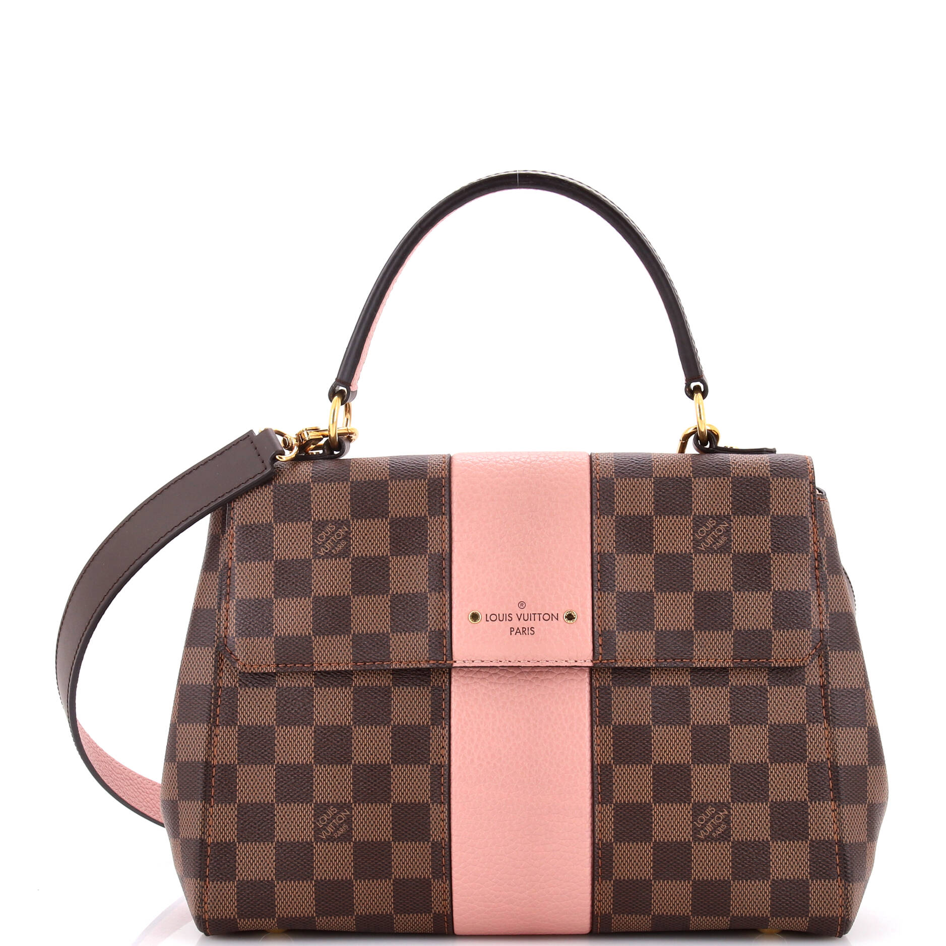 Louis Vuitton Bond Street Handbag Damier With Mm Leather Travel Bag Leather Mm3022471