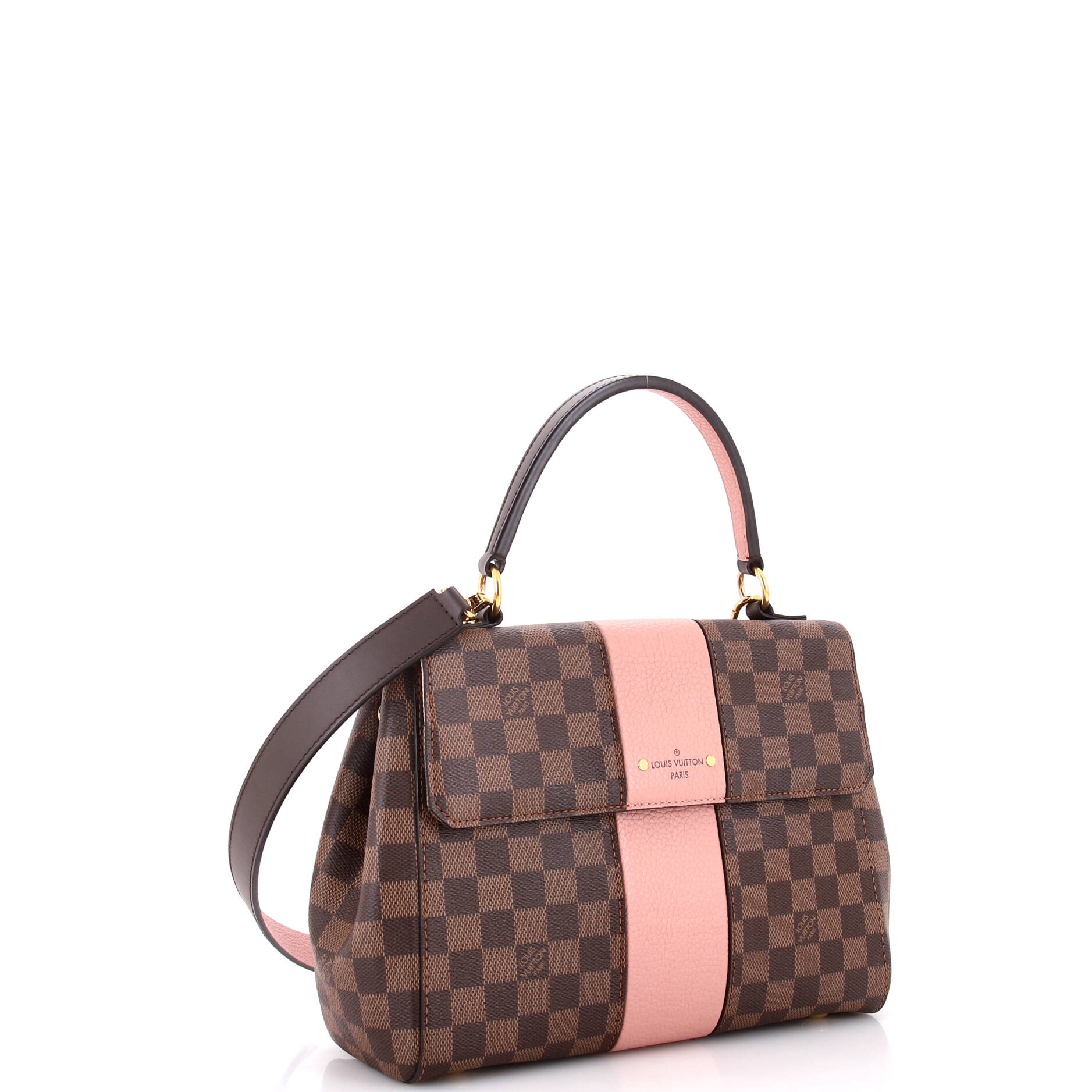 Louis Vuitton Bond Street Handbag Damier With Mm Leather Travel Bag Leather Mm3022471