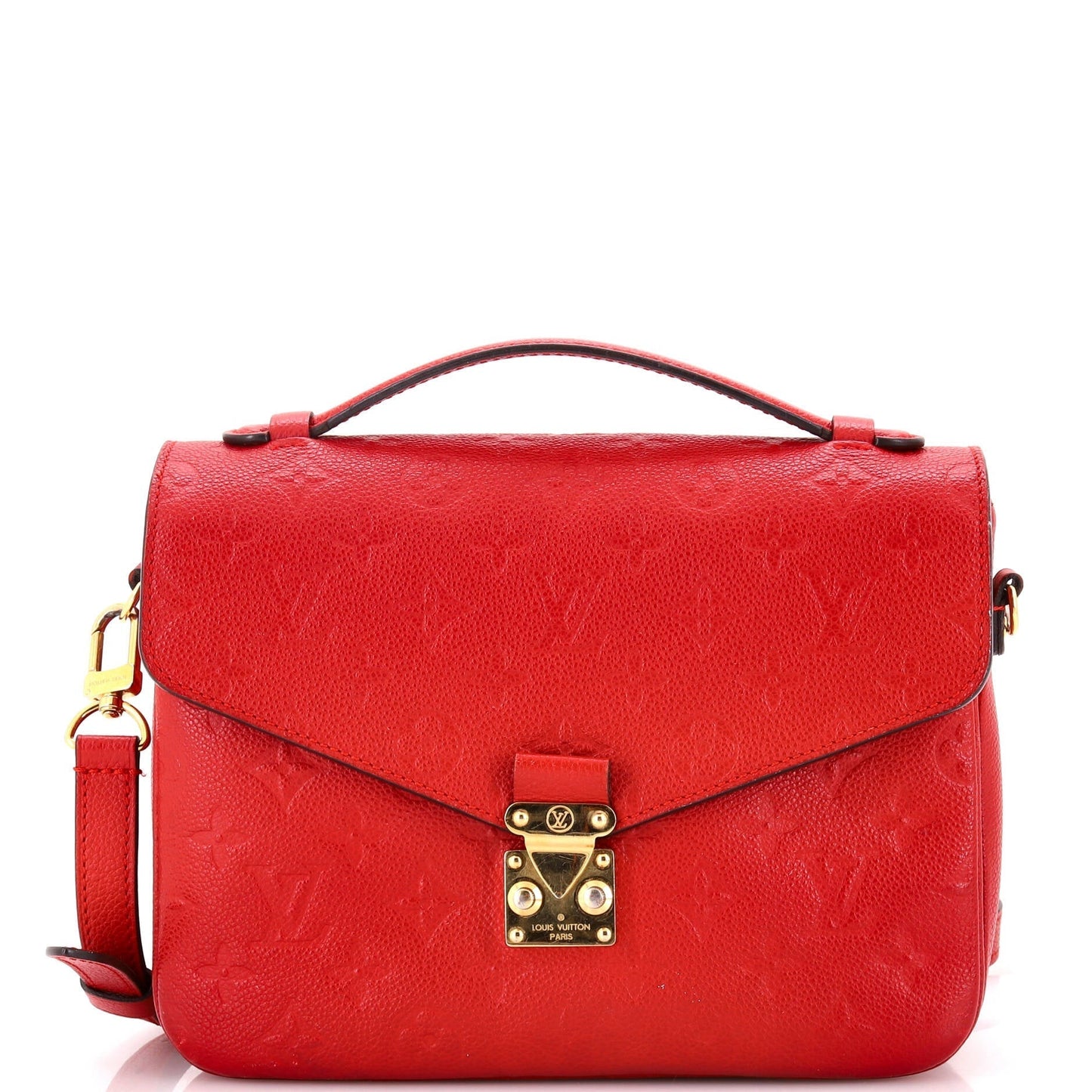 Louis Vuitton Pochette Metis Empreinte Shoulder Bag Leather Monogram Leather 3023342