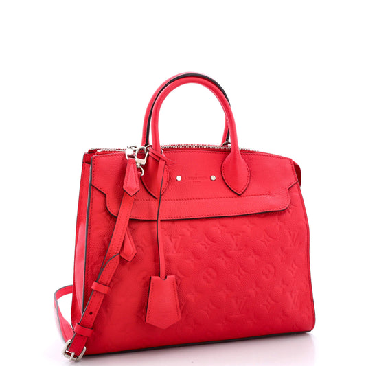 Louis Vuitton Pont Neuf Handbag Empreinte Mm Leather Monogram Travel Bag