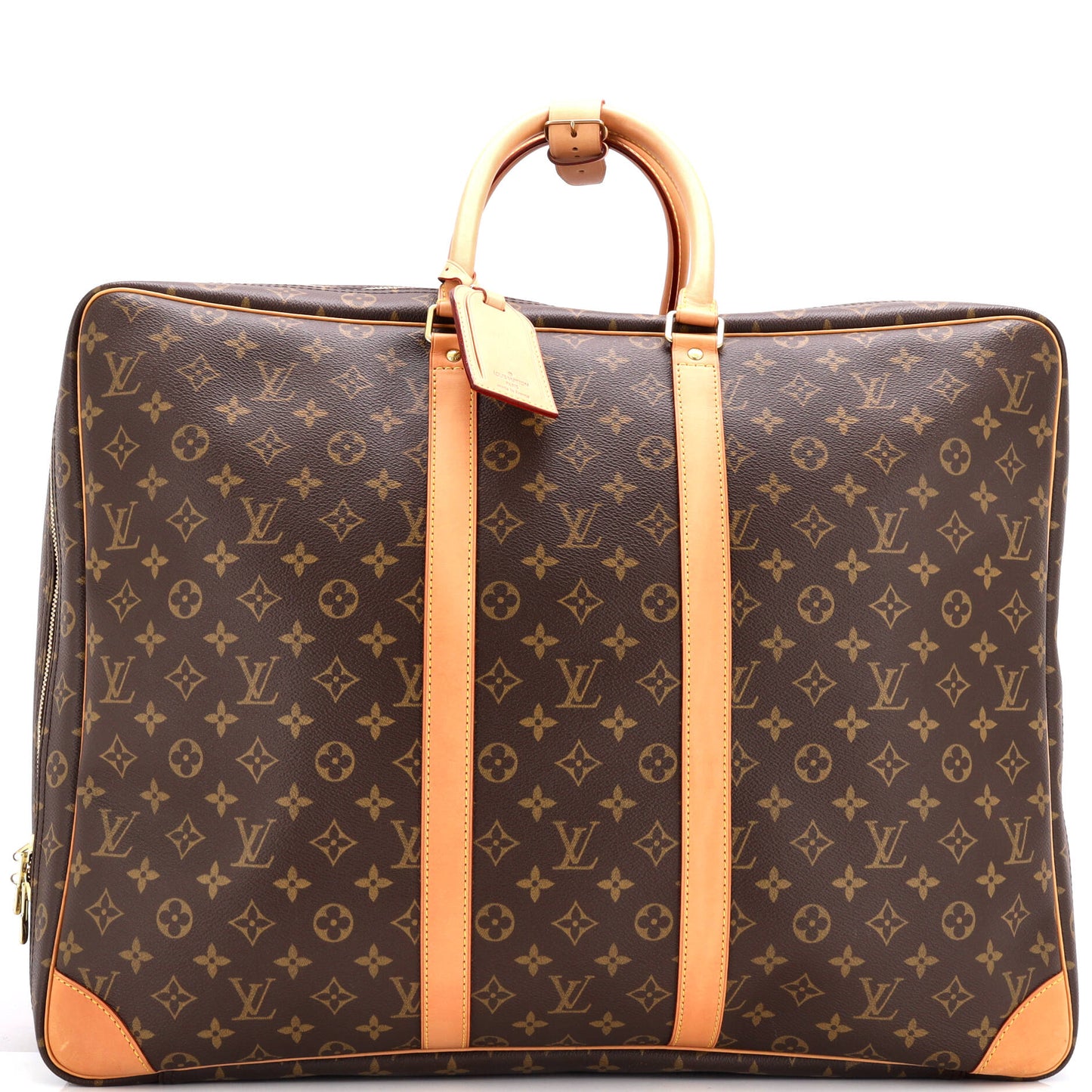 Louis Vuitton Sirius Handbag Canvas Monogram Travel Bag