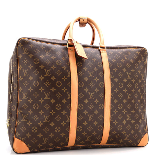 Louis Vuitton Sirius Handbag Canvas Monogram Travel Bag