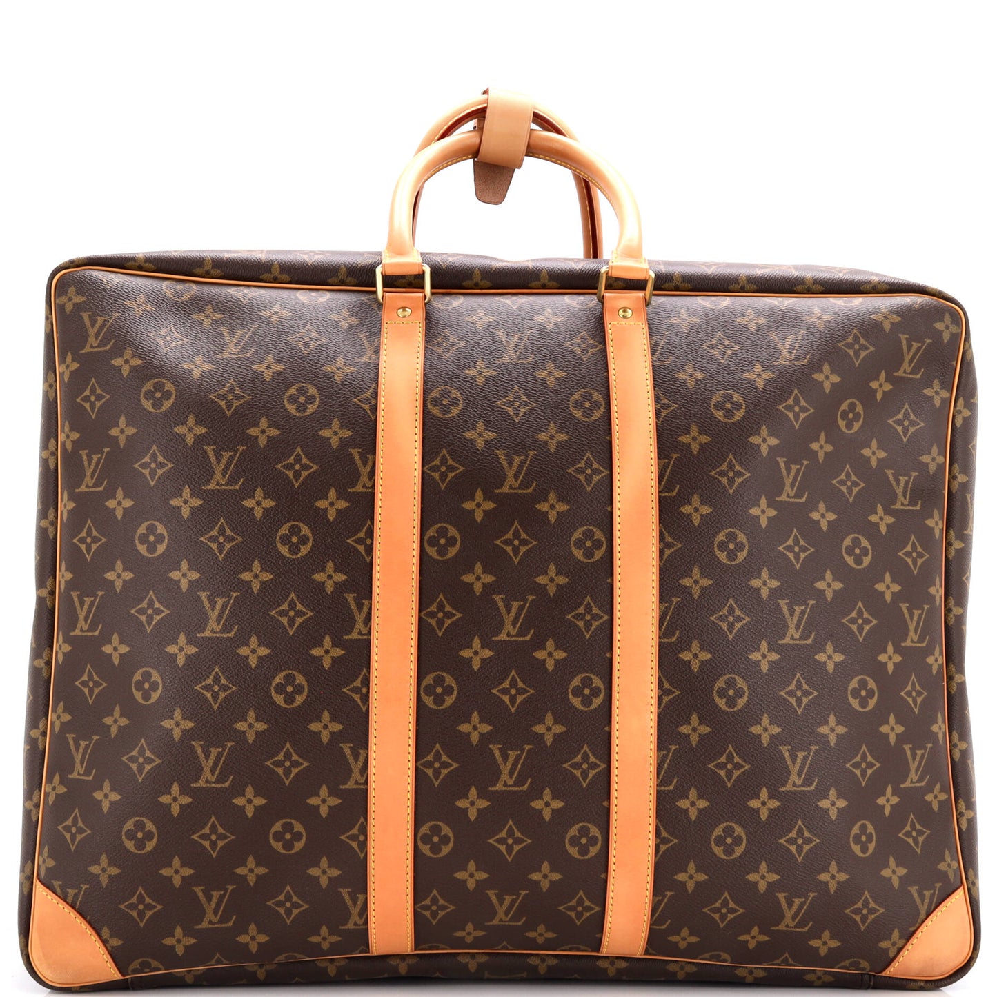 Louis Vuitton Sirius Handbag Canvas Monogram Travel Bag