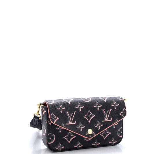 Louis Vuitton Felicie Strap Go Handbag Fall For You Canvas Monogram Shoulder Bag Canvas 30234229