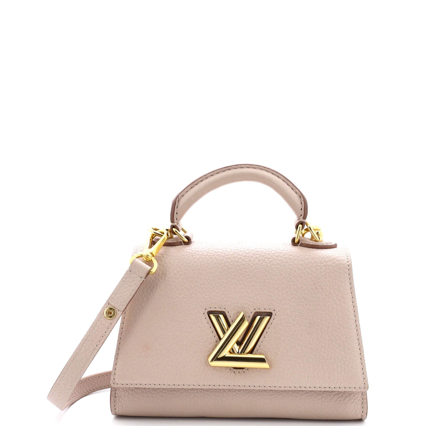 Louis Vuitton Twist One Handle Bag Taurillon Bb Leather Travel Bag