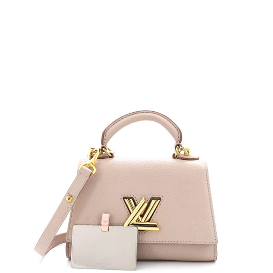 Louis Vuitton Twist One Handle Bag Taurillon Bb Leather Travel Bag