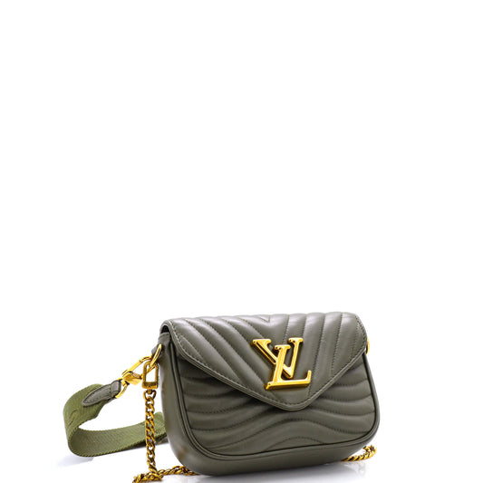 Louis Vuitton New Wave Multi Pochette Shoulder Bag Leather Quilted Leather 30234268