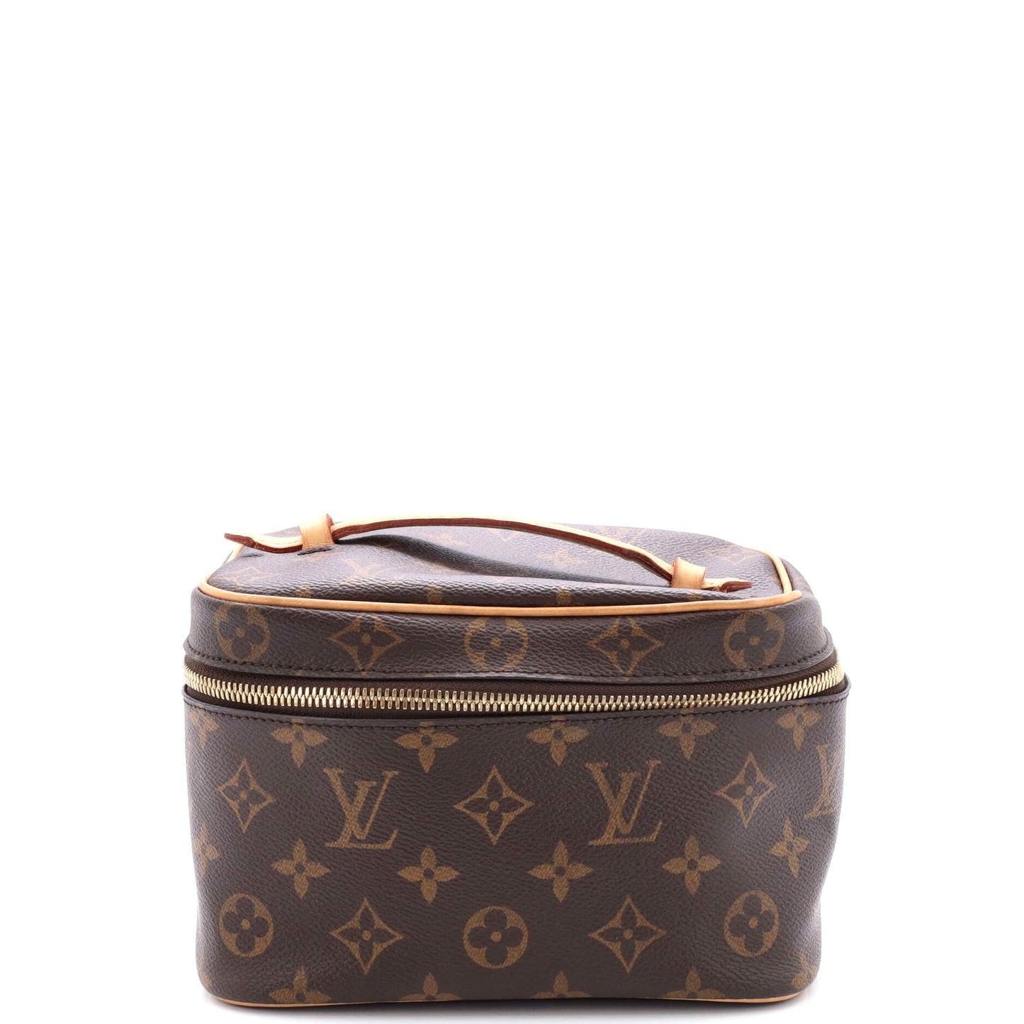 Louis Vuitton Nice Vanity Case Handbag Canvas Monogram Travel Bag Canvas Mini30234276