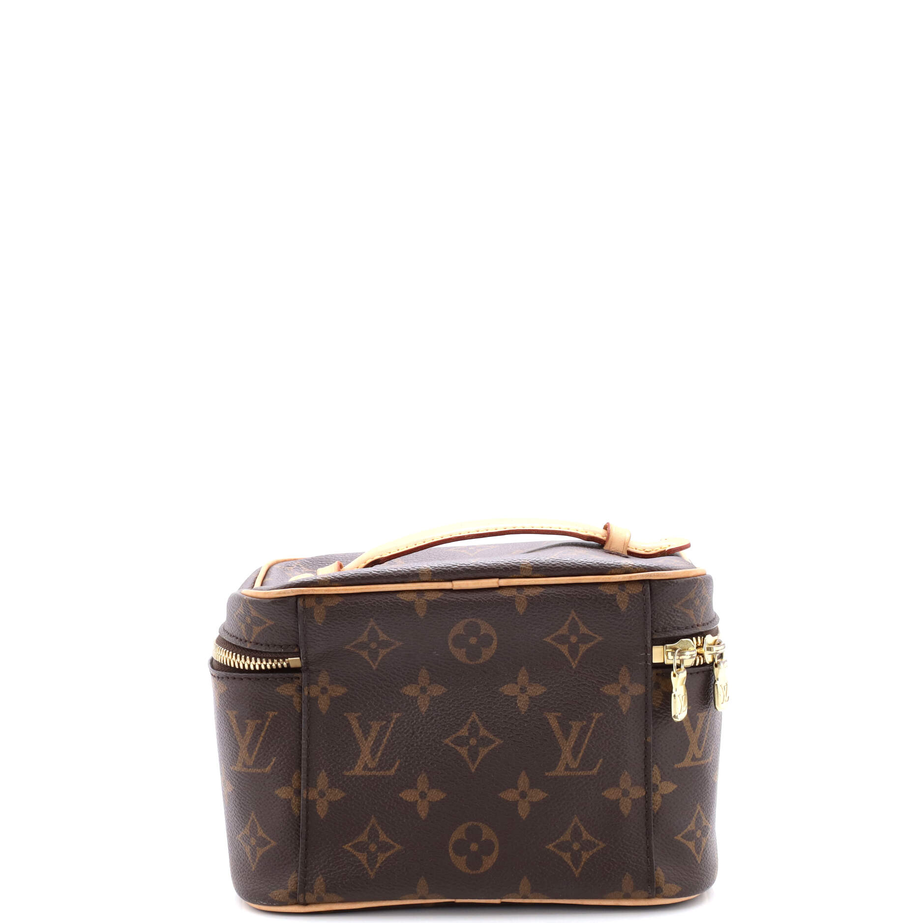 Louis Vuitton Nice Vanity Case Handbag Canvas Monogram Travel Bag Canvas Mini30234276