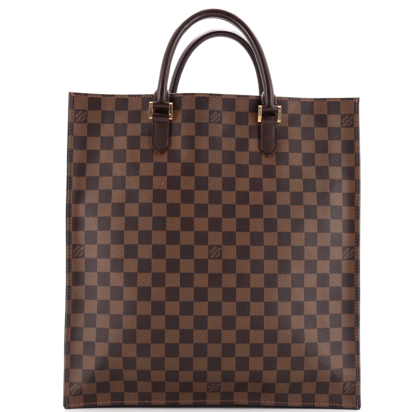 Louis Vuitton Sac Plat Bag Damier Tote Bag