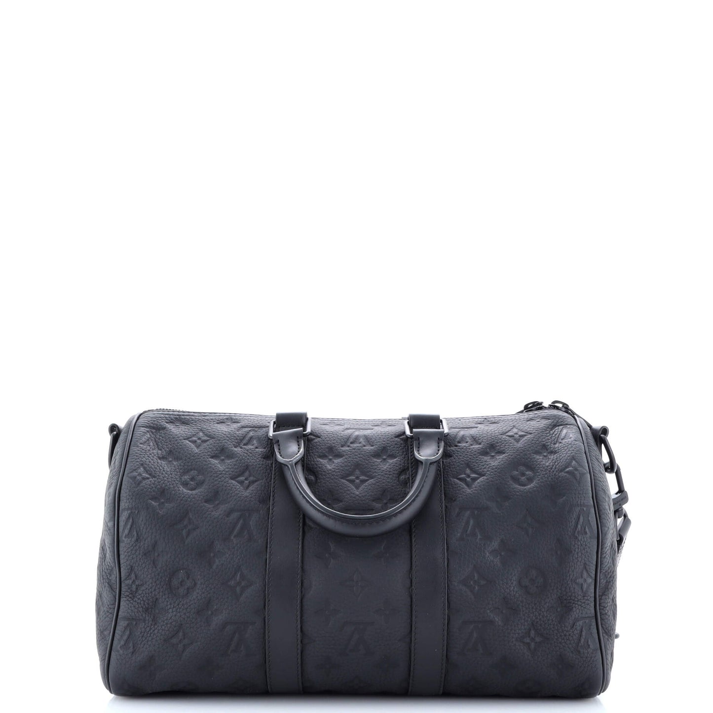 Louis Vuitton Keepall Bandouliere Bag Taurillon Leather Monogram Travel Bag Leather 3530234296