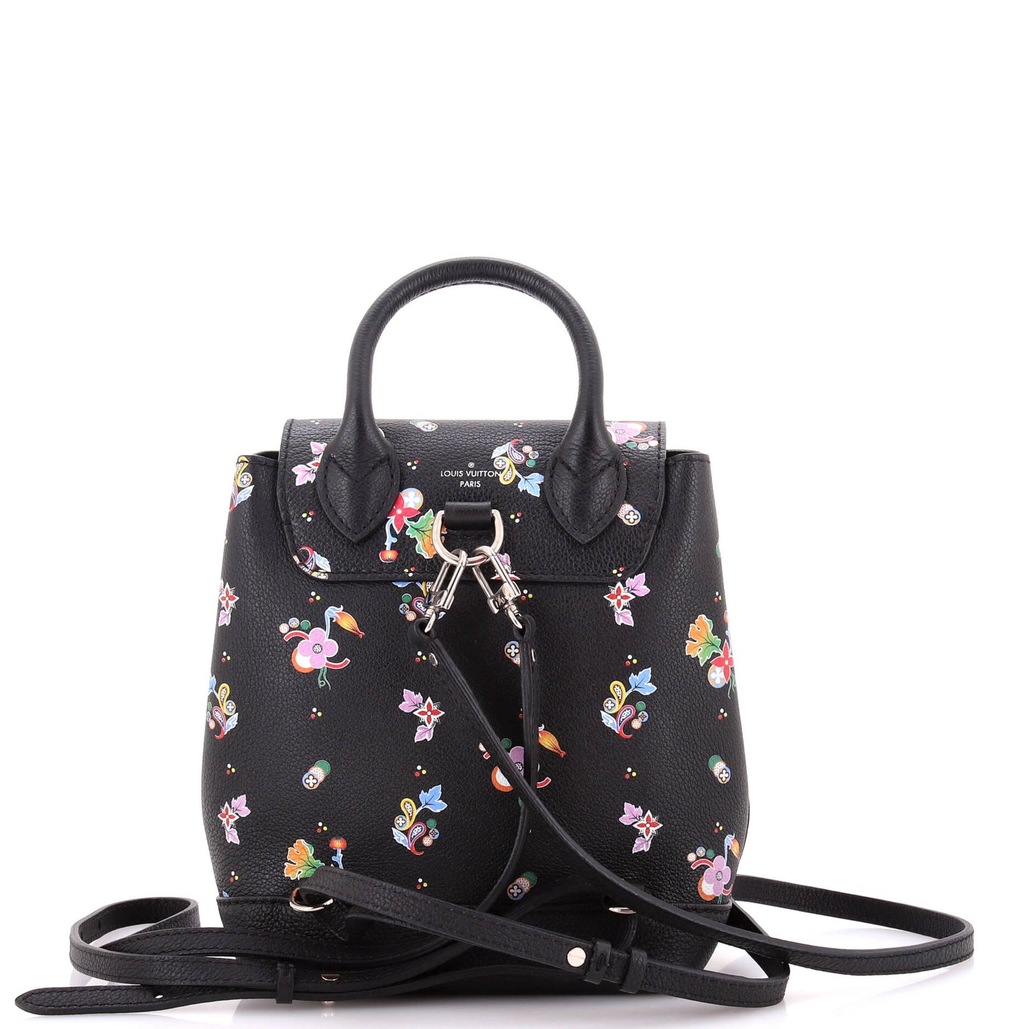 Louis Vuitton Lockme Backpack Floral Printed Leather Mini Leather Mini3023641