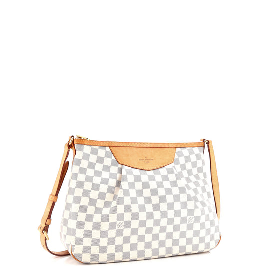 Louis Vuitton Siracusa Handbag Damier Mm Shoulder Bag