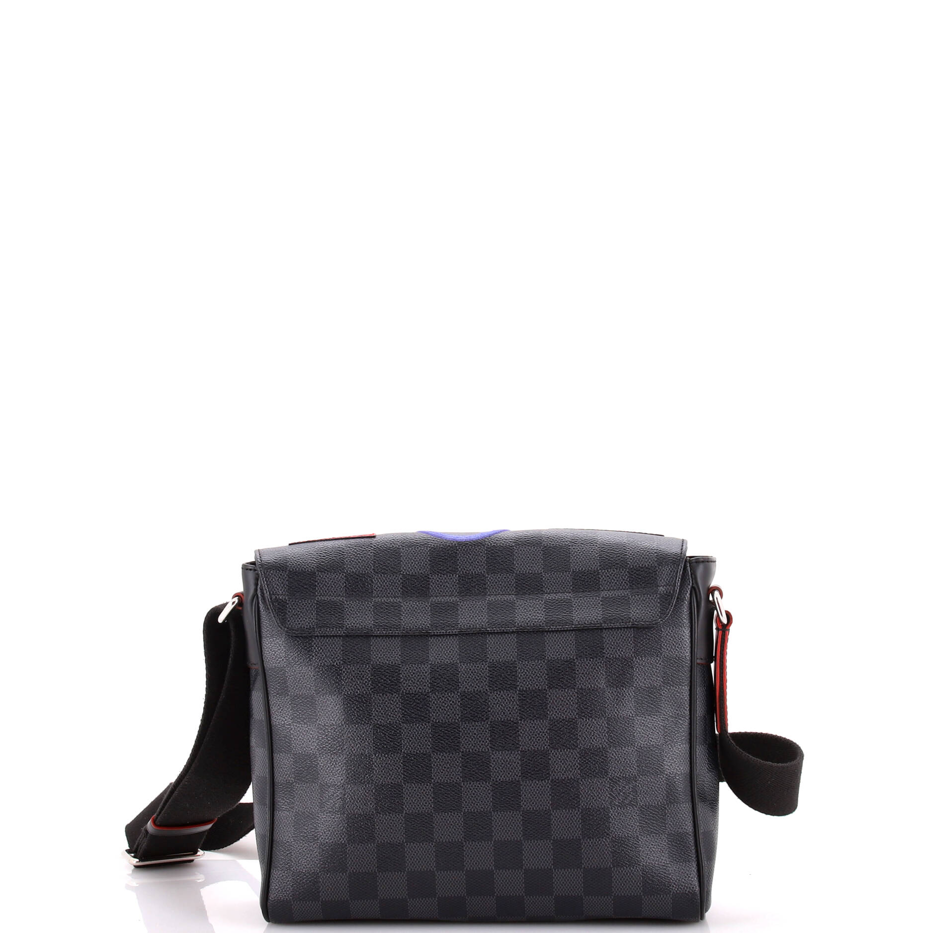 Louis Vuitton District Nm Messenger Bag Alps Patches Damier Travel Bag