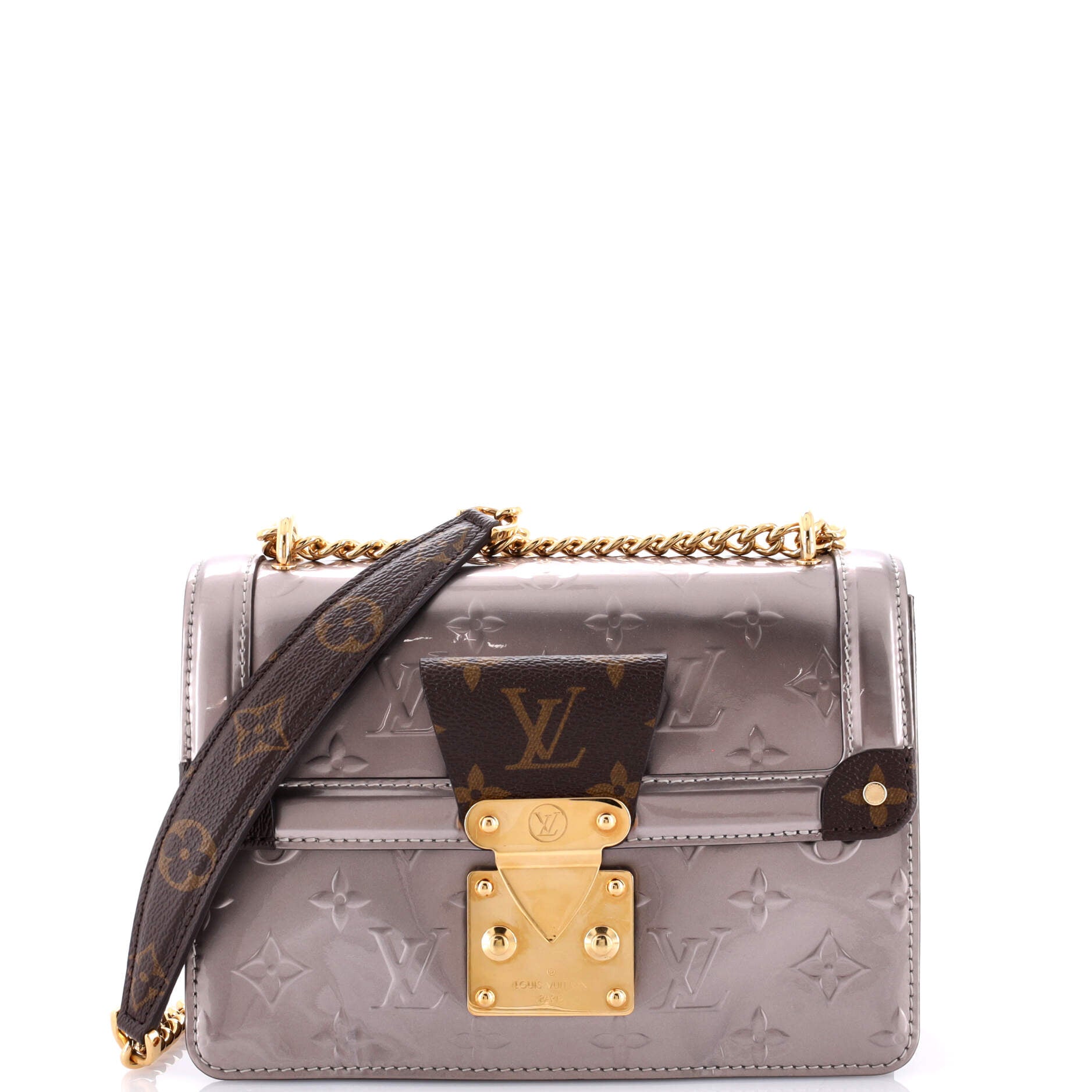 Louis Vuitton Wynwood Handbag Vernis With And Epi Leather Canvas Shoulder Bag