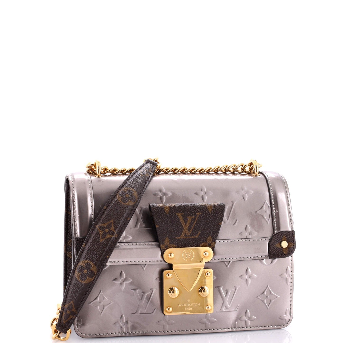 Louis Vuitton Wynwood Handbag Vernis With And Epi Leather Canvas Shoulder Bag