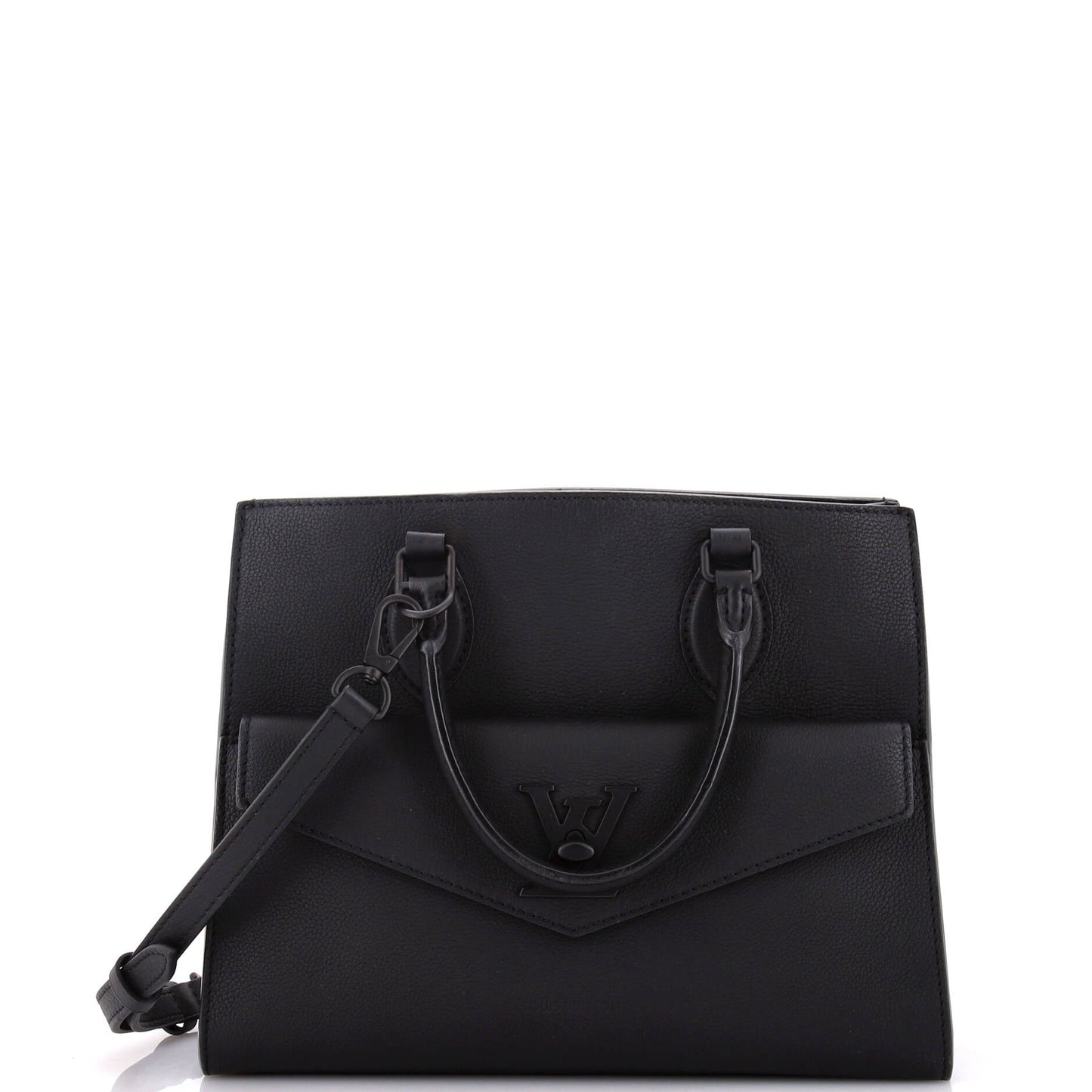 Louis Vuitton Lockme Monochrome Tote Pm Leather Tote Bag Leather Pm3023684