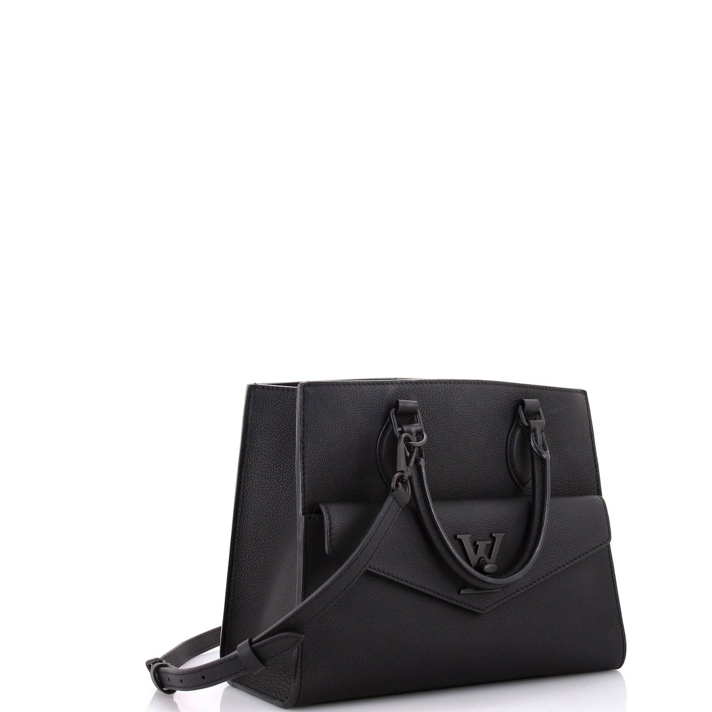 Louis Vuitton Lockme Monochrome Tote Pm Leather Tote Bag Leather Pm3023684
