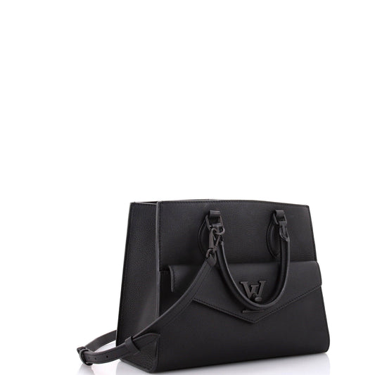 Louis Vuitton Lockme Monochrome Tote Pm Leather Tote Bag Leather Pm3023684