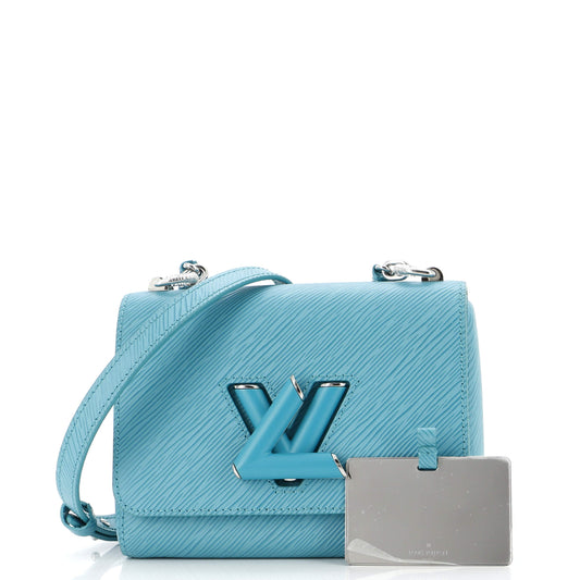 Louis Vuitton Braided Twist Bag Epi Mm Leather Chain Shoulder Bag