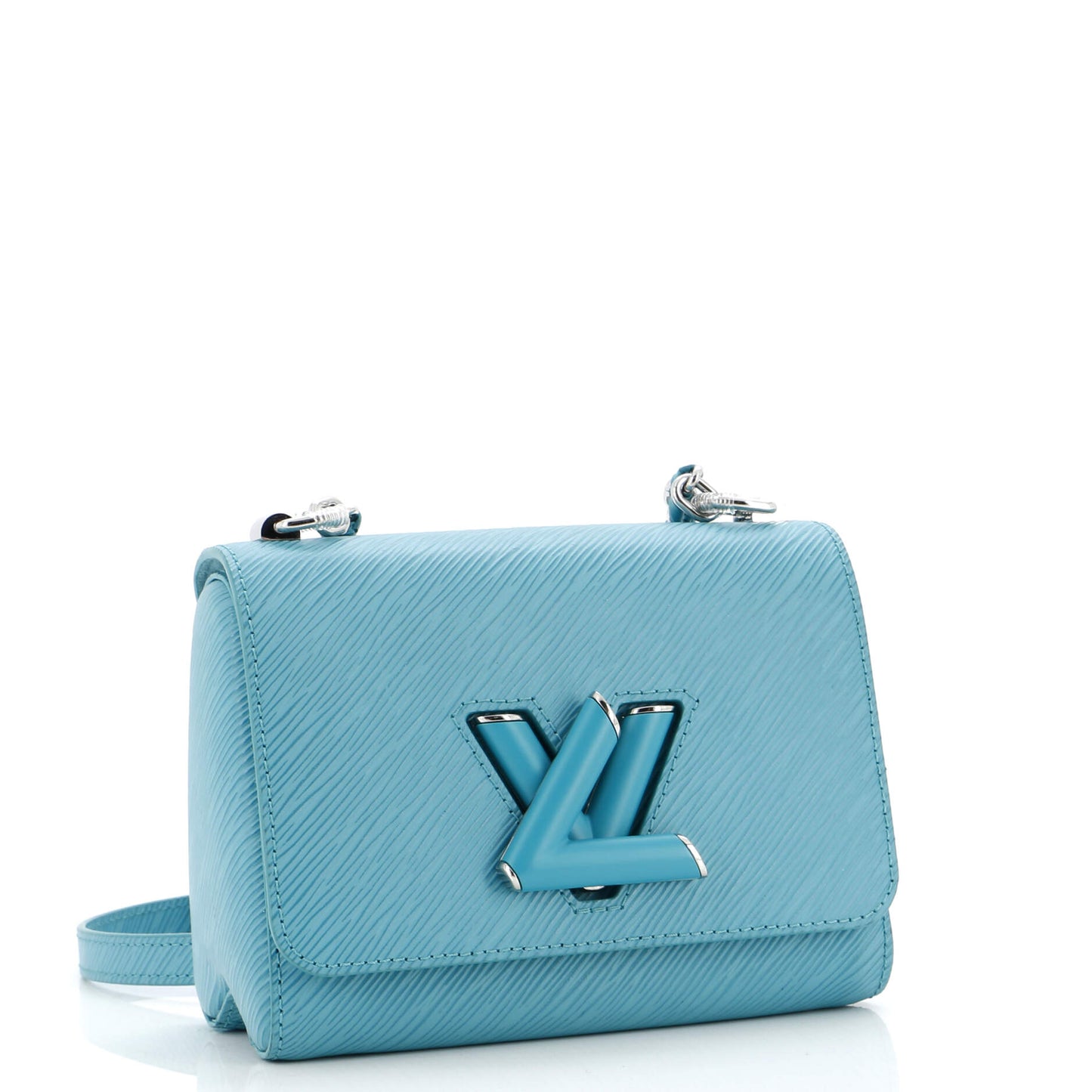 Louis Vuitton Braided Twist Bag Epi Mm Leather Chain Shoulder Bag