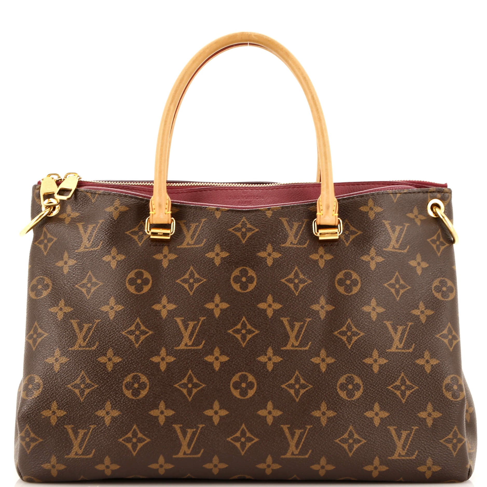 Louis Vuitton Pallas Tote Canvas Monogram Shoulder Bag Canvas 3024481