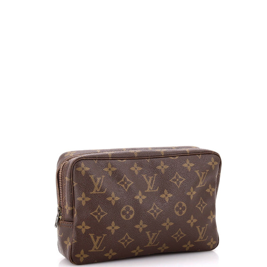 Louis Vuitton Trousse Toiletry Pouch Handbag Canvas Monogram Travel Bag Canvas 233024511