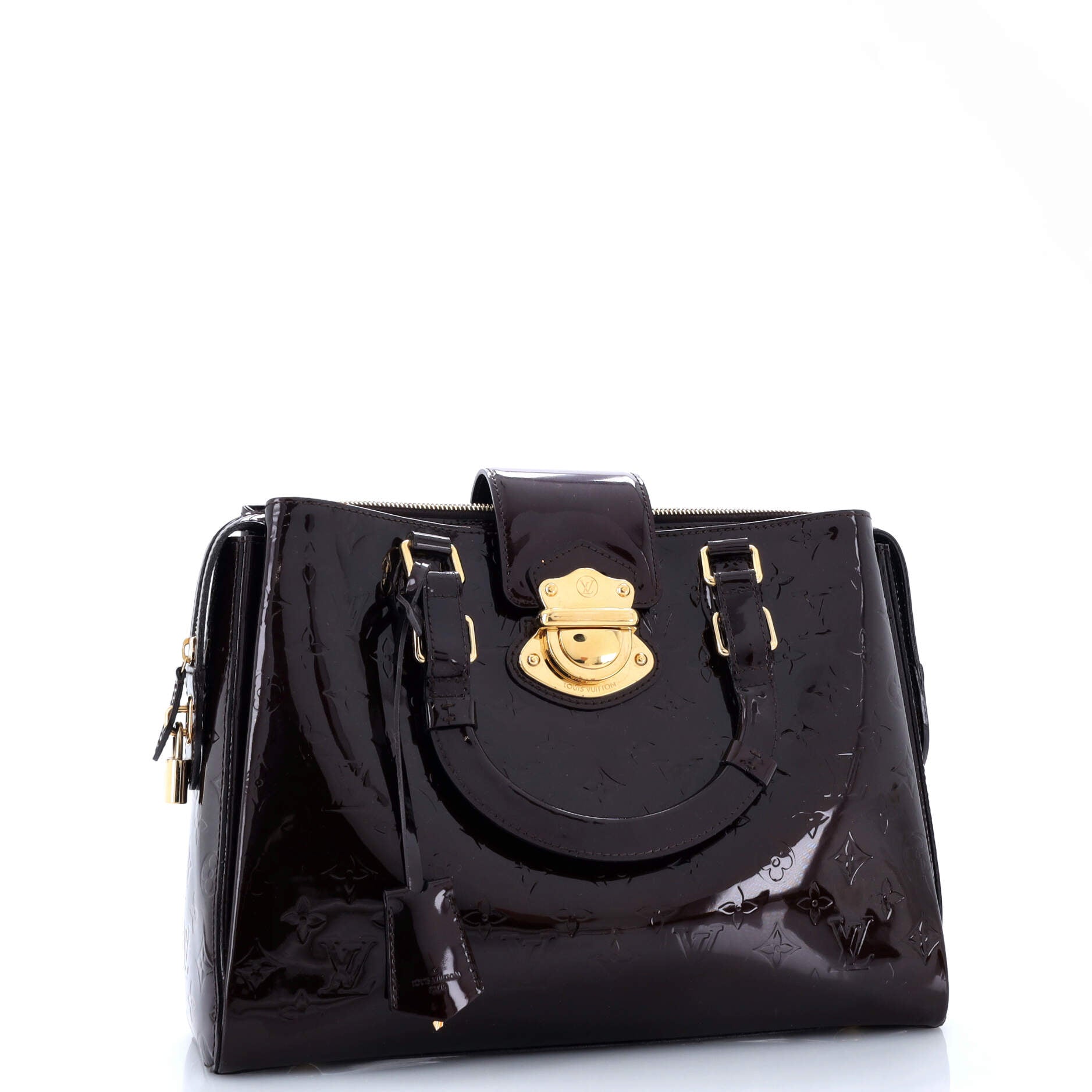Louis Vuitton Melrose Avenue Handbag Vernis Monogram Travel Bag Vernis 3025125