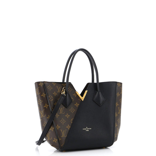 Louis Vuitton Kimono Handbag And Pm Leather Canvas Tote Bag