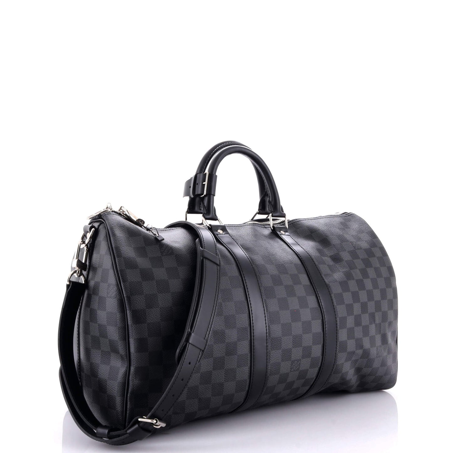 Louis Vuitton Keepall Bandouliere Bag Damier Graphite Travel Bag Graphite 4530255828