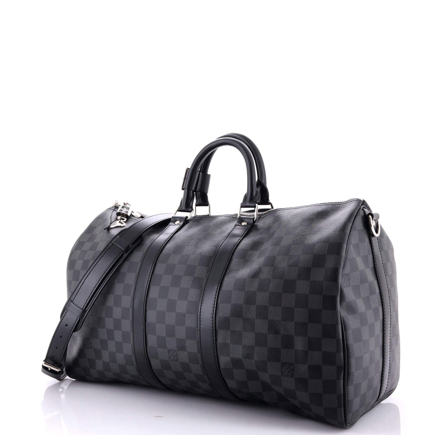 Louis Vuitton Keepall Bandouliere Bag Damier Graphite Travel Bag Graphite 4530255828