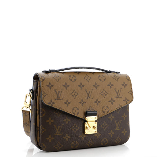 Louis Vuitton Pochette Metis Reverse Shoulder Bag Canvas Monogram Canvas 3026901